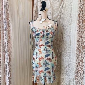 Butterfly Mesh Cami Mini Dress 🧚‍♀️